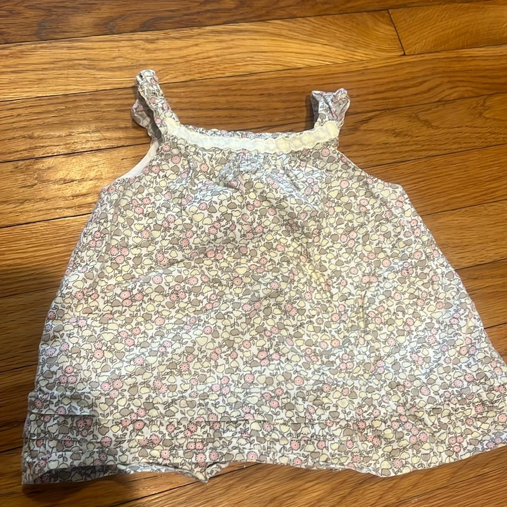 3/$12 Piper & Posie Floral A-Line Tank Top (3T)
